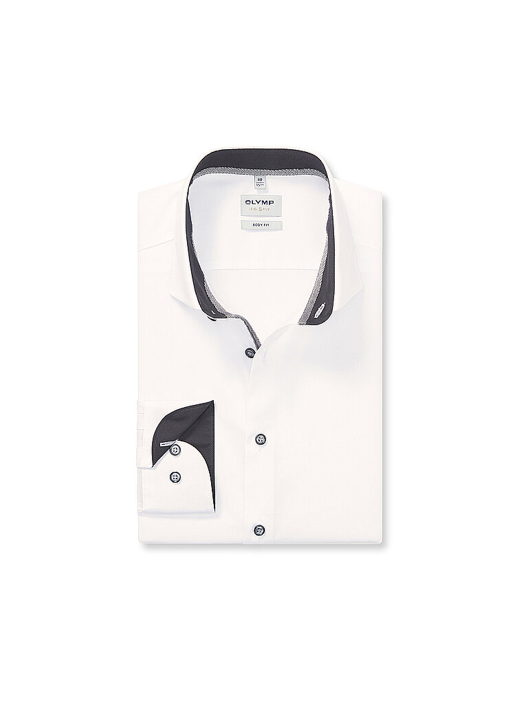 Olymp Level Five Dress Shirt White 43 7